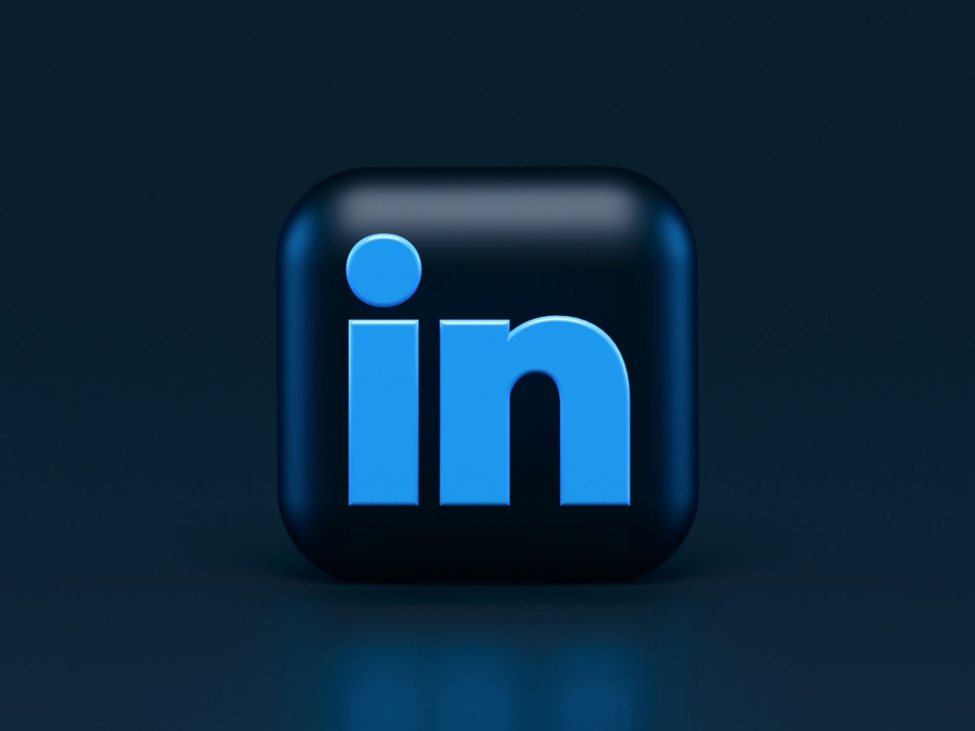 Linkedin Logo 3D