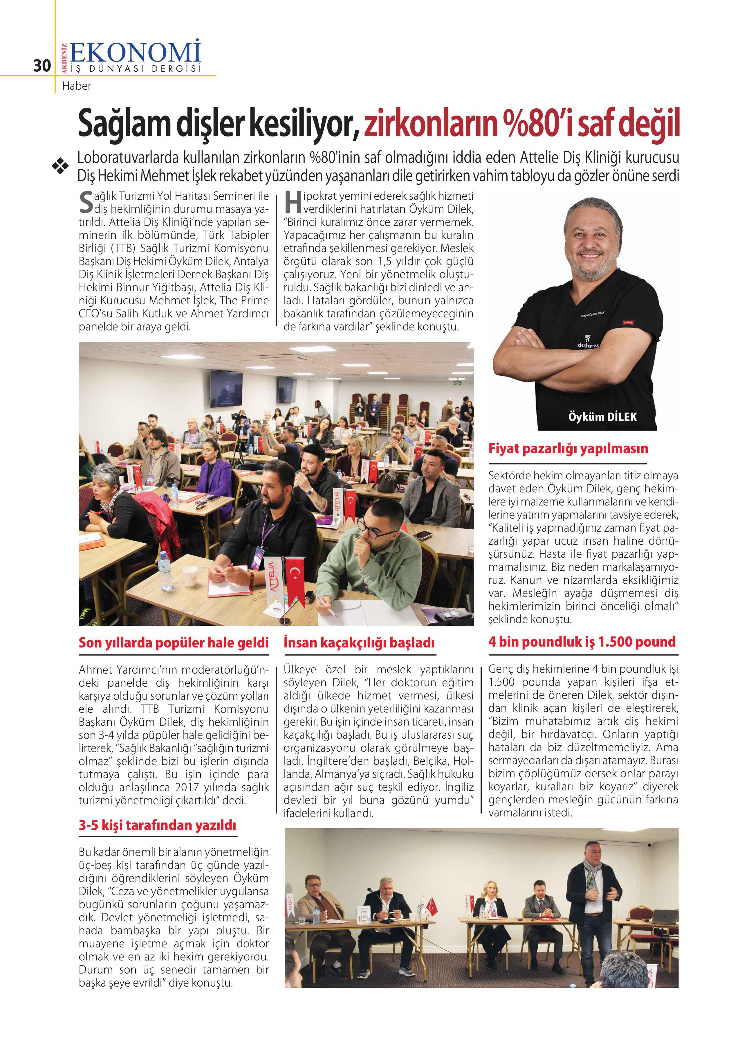 Antalya yol haritası semineri fotoğrafı