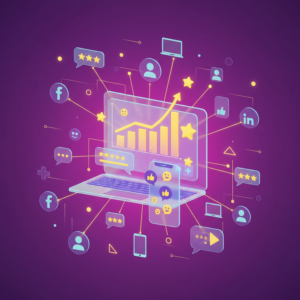 Sağlık kliniklerinde dijital itibar yönetimi dashboard görünümü