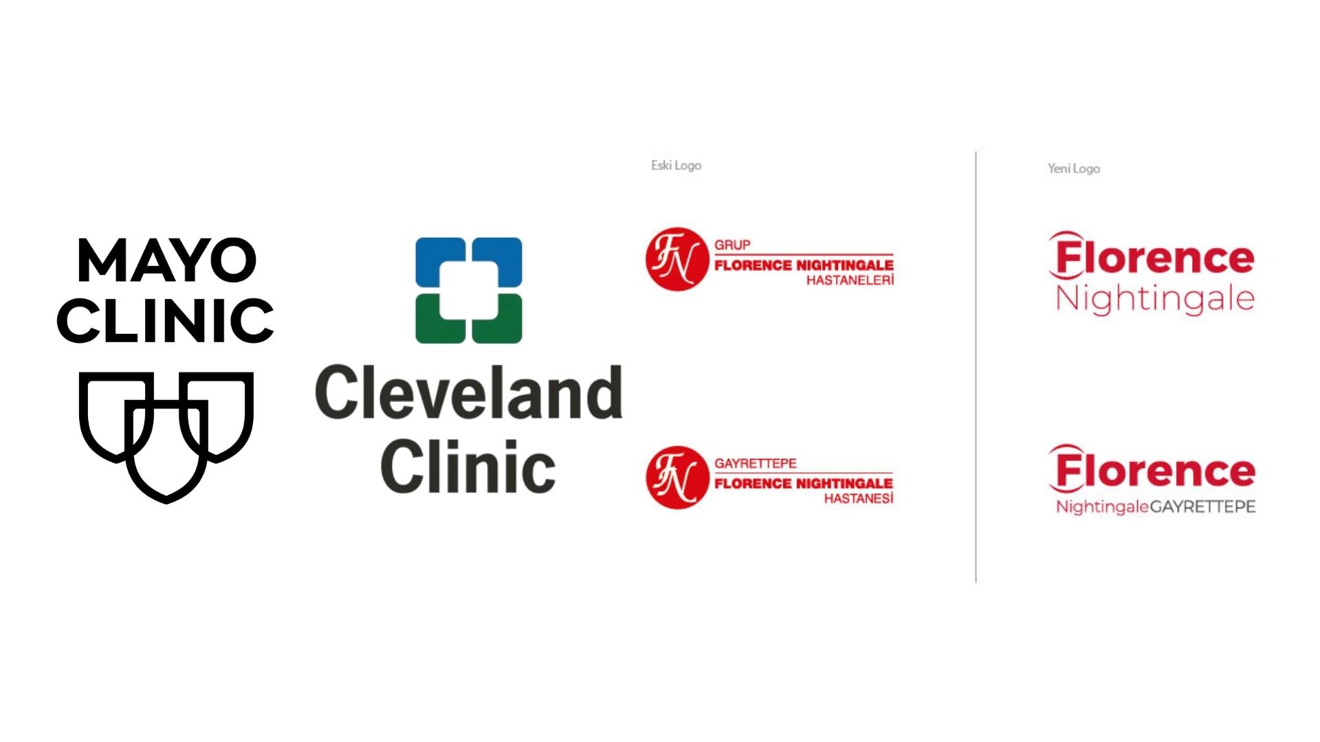 Minimalist medical logo concepts