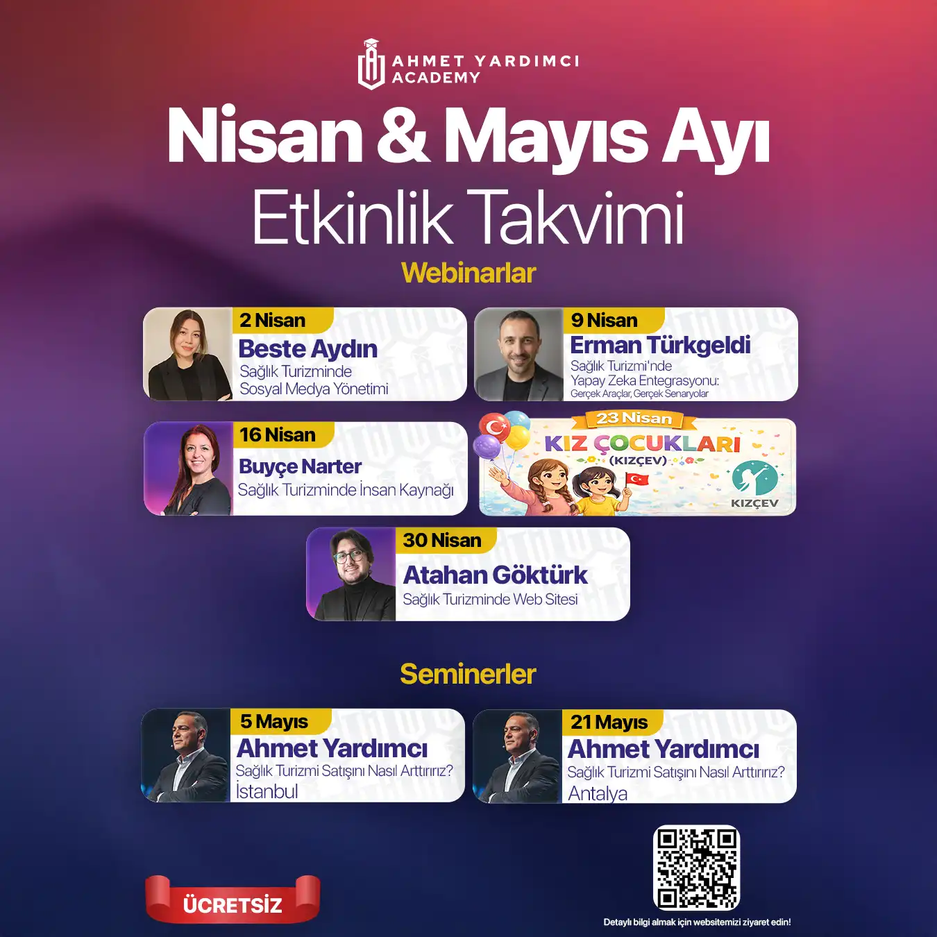 Nisan 2026 Etkinlikleri