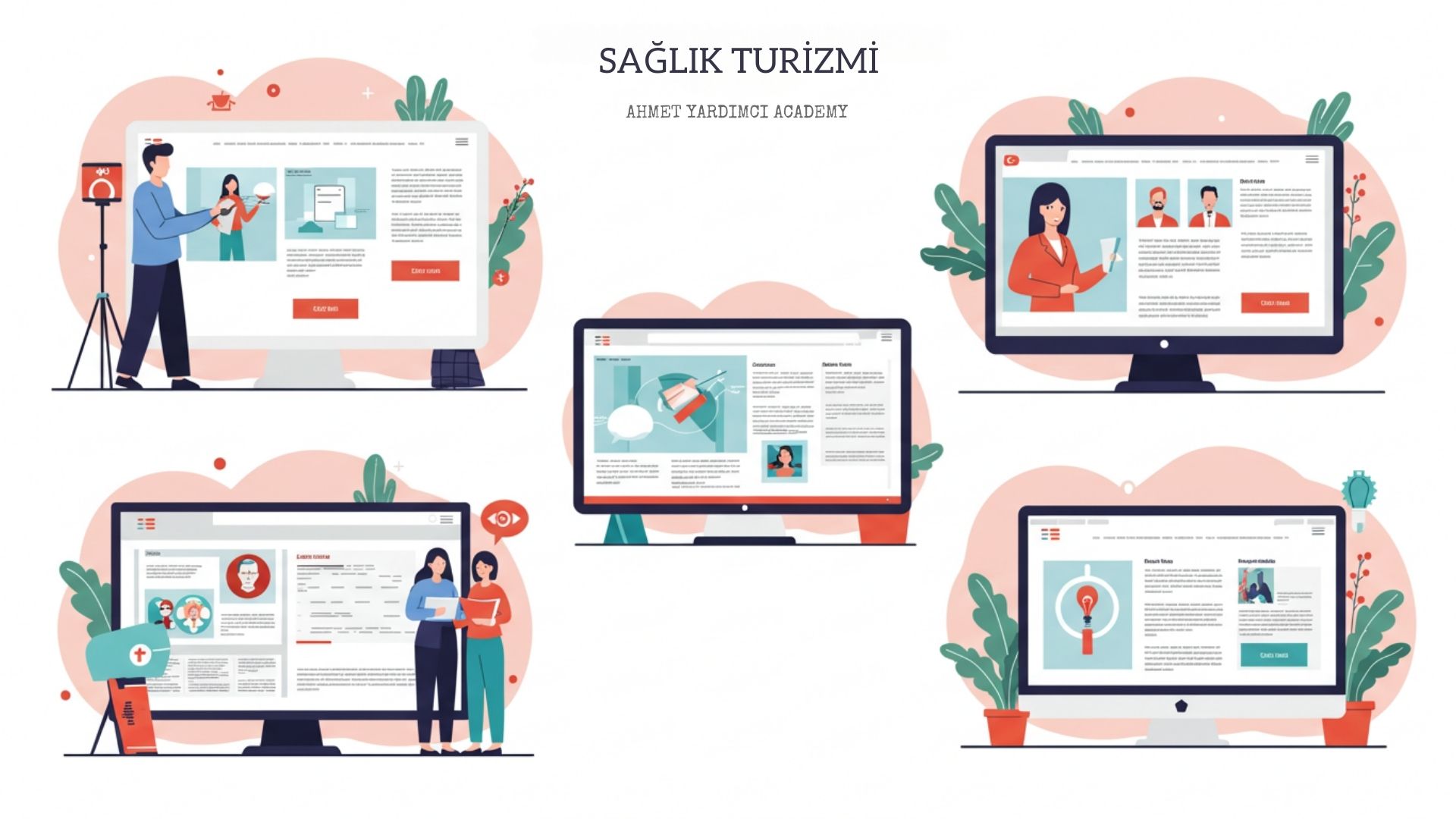 Başarılı sağlık turizmi web sitelerinden örnekler ve tasarım ilham kaynakları